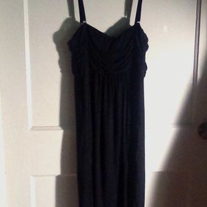 Size L Black Dress by Soma. Dress has detachable and adjustable straps.